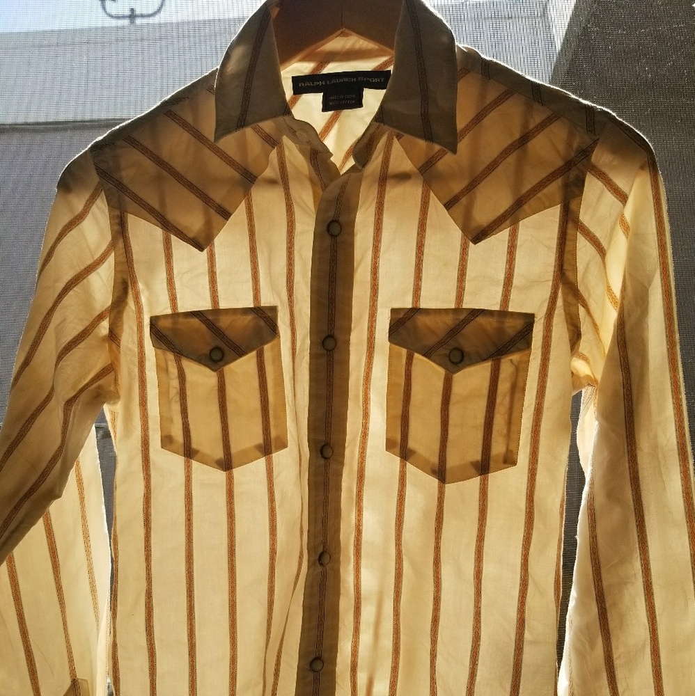 Ralph Lauren Sport Stripe Button Down